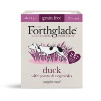 Forthglade Complete Meal Adult Dog Grain Free Duck Potato & Veg 18x395g