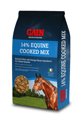 Gain Equine Cooked Mix 14% 20kg