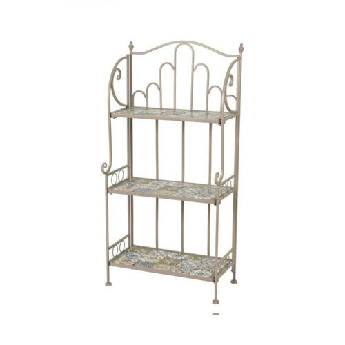 Venice Mosaic 3 Tier Wine Rack