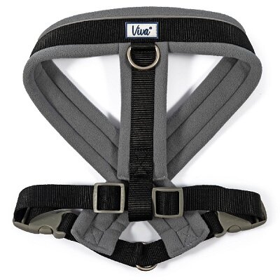 Ancol Viva Padded Dog Harness Black 52-71cm