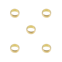 12mm Brass Olives (Pack of 5) 324024-INS