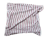DISH CLOTH STRIPED RED 10pk