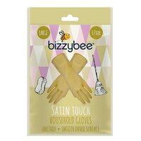 Bizzybee Satin Touch Unlined Household Gloves Large