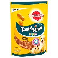 Pedigree Tasty Minis Junior Treats With Chicken 8x125gm