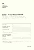 Ballast Water Record Book (MCA)