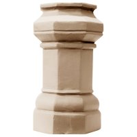 Octagon Design Chimney Pot Buff 750mm (To Order)