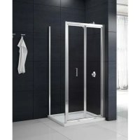 MBOX 1000mm BIFOLD DOOR SILVER/CLEAR MBB1000