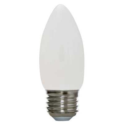 4W LED Candle Dimmable Lamp with Edison Screw Base 2700k