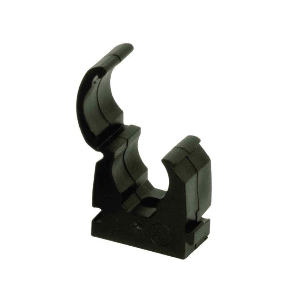 MDPE Pipe Clip Link 32mm Single Black P689