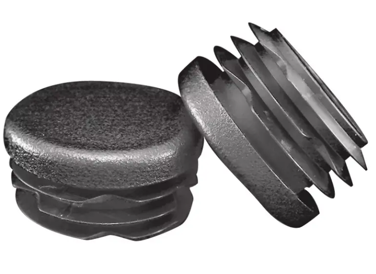 Essentra  111044 Round Insert Black