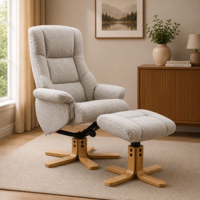 Florence Recliner & Stool