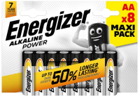 Energizer AA Alkaline Power - Pack of 8