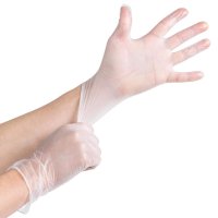 Bodytech Clear Vinyl Gloves, Powder Free, 1000/Case