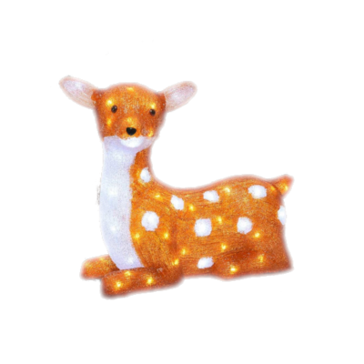 LED Acrylic Deer - 41.5cm