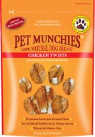 Pet Munchies Dog Treats - Chicken Twists 80g x 8