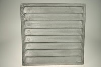 External Louvre Vent Aluminium 9x9 inch
