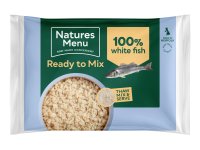 Natures Menu Frozen Dog Mince Blend White Fish 12x400g