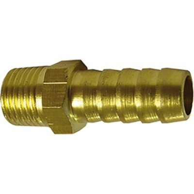 11mm Barbed To 1/4" Male Thread (2 Pack)
