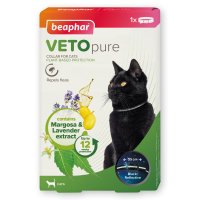 Beaphar VETOpure Flea Repellent Reflective Cat Collar 30cm