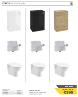 STRATA WC UNIT OAK PACK