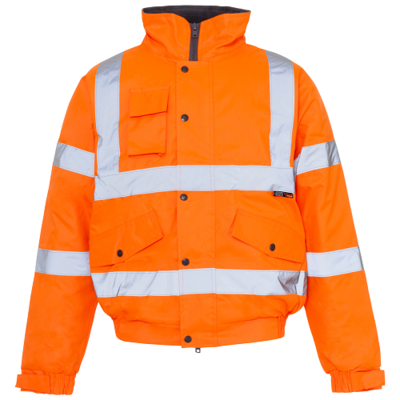 Hi Vis Bomber Jacket EN471 Orange