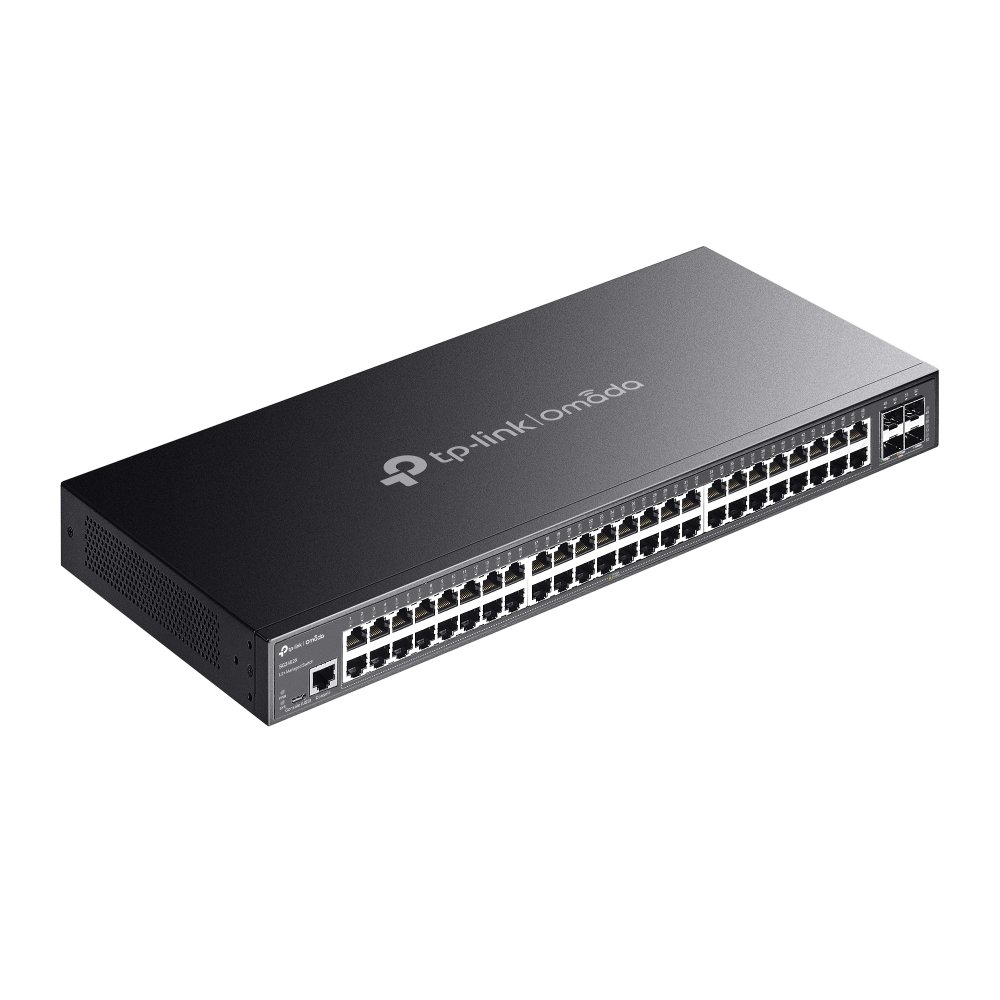 SG3452X SFP+ 10 G slots and RJ45 ports interfac