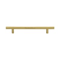 C0361 160-SB - HERITAGE BRASS CABINET PULL BAR DESIGN 160MM CTC
