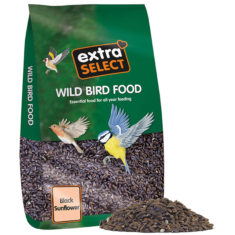 Extra Select Wild Bird Food Black Sunflower Seed 12.75kg