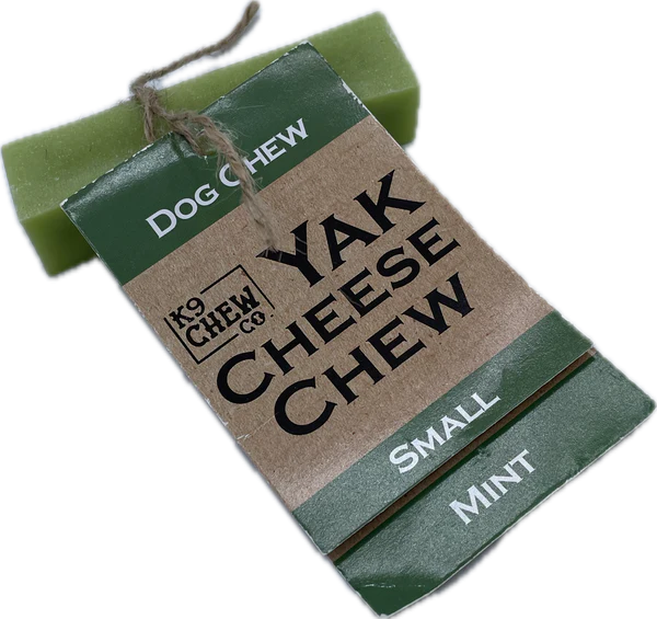 K9 Chew Co. Yak Cheese Chew MINT Small 5-pk