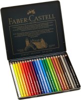 Faber Castell Polychromos Colouring Pencils - 24pk