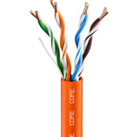 CORE CAT5e LSZH Network Cable 305mtr Orange