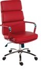 Teknik 1097RD Deco Executive Red Chair