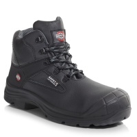 Scorpius Chukka Laced Black Boot, Scuff Cap, S3 SRC