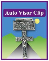 Car Visor/Crucifix/M.Prayer   (7275/6)