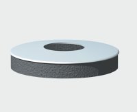 Steel & Rubber Bonded Washer 6.8x16mm Pack 100