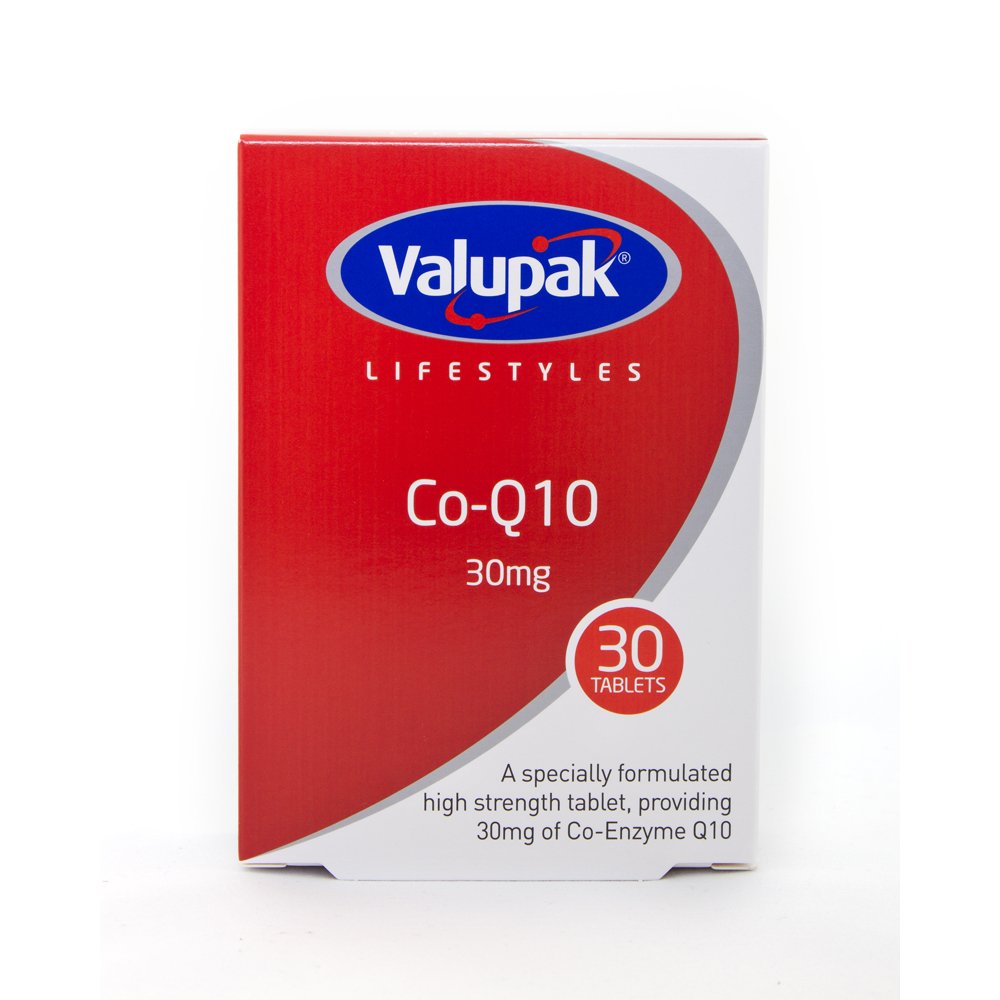 Valupak Lifestyles Co-Q-10 30Mg Tablets 30s