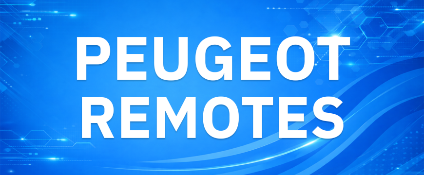 Peugeot Remotes