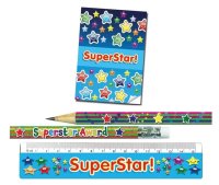 Stationery Set - Super Star - 36 piece