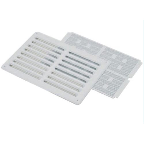 Louvred Vent 229mm x 152mm
(Fixed) Inc Flyscreen
(White)