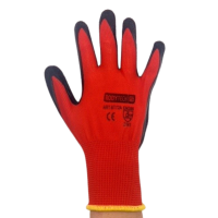 Bodytech Grab N Grip, Red/Black, Pair