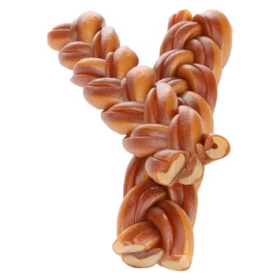 Rawhide Plait Dog Chew &ndash; Chicken