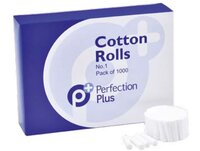 Perfection Plus Cotton Wool Rolls - 1000pk No2 - DMI Ireland's Leading Dental Supplier - Next Day Delivery