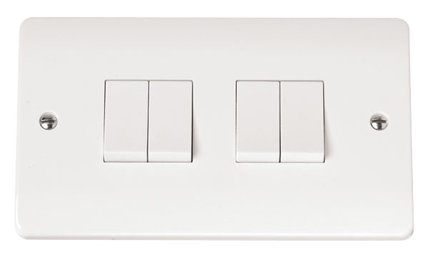Click Mode 4G 2W Switch White CMA019