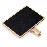 Rectangle Black Board Peg - 6.5 x 4.5cm 4B/P