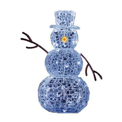 Premier LED Soft Acrylic Snowman - 90cm