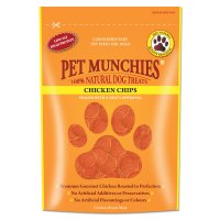 Pet Munchies Chicken Chips Dog Treat 8x100gm