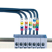 Cable Marker, Yellow, "-"