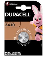 DURACELL BATTERY CR2430 CARD 1