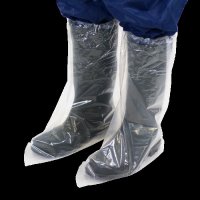 Overboot Disposable Elastic Top - Clear One Size