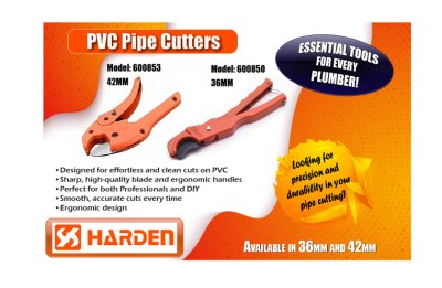Harden PVC Pipe Cutters